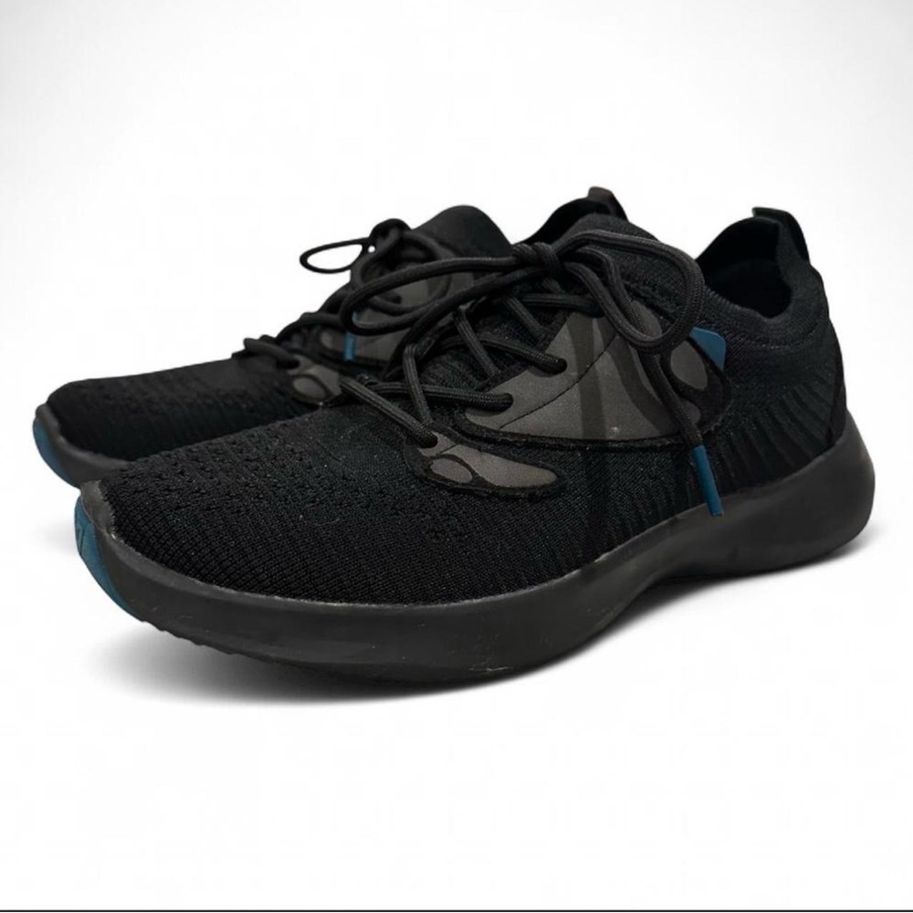Vessi Everyday 2.0 Waterproof Sneakers Women’s Size 7 Black & Blue - Picture 3 of 10